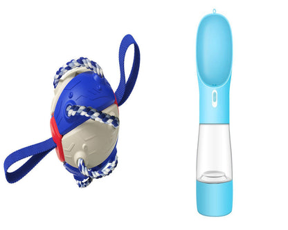 PawKick™ 2-in-1 Frisbee Ball Dog Toy – Bounce, Chew, Tug, and Play Anywhere! Take fetch and tug-of-war to the next level with this super creative transforming Frisbee Ball! Whether it’s flying high through the air or bouncing back into a sphere mid-flight