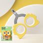 MacaPaws™ Pet Nail Clippers Product information: Product size: 100mm*100mm Color: Lemon yellow - flat head, lemon yellow - elbow type, lake blue - flat head, lake blue - elbow type, ivory white - flat head, ivory white - elbow type Specification: For cats