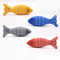 Interactive Catnip Fish – Teething & Play Pillow for Kittens Cozy Companion: Our catnip fish kicker toys are all made of soft plush material and baby-level cotton, soft and comfortable enough for your feline friends to snuggle and chew. Organic Catnip Fil