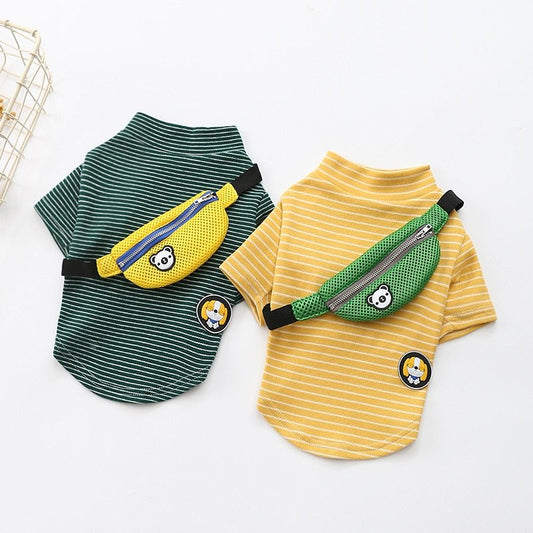 TeddyTrend Dog Shirt Overview: - Exquisite style loved by dogs - Good material, no damage to the skin - Professional design, fit the dog's body Specification: Material: Cotton Product category: Two-legged clothes style: Casual Applicable gender: General S