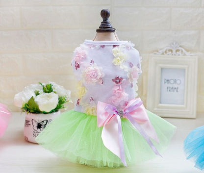 PawTutu™ – Summer Princess Dress for Small Dogs Let your furry fashionista shine in the PawTutu™ Princess Dog Dress – the perfect spring and summer outfit for small dogs who love attention and elegance. Adorable Design: Features a soft mesh tutu skirt and