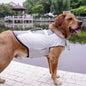 AquaPaw Safety Vest Material: Polyester Product category vest Applicable gender Color Rose Red, Silver Grey Size XS, S, M, L Pet Safety Vests