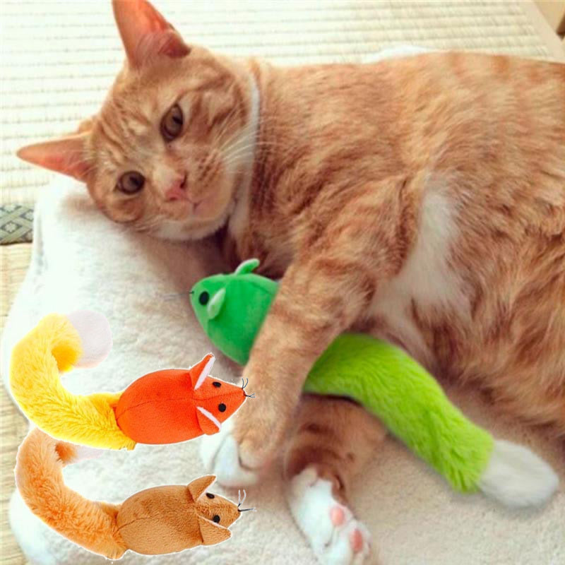 PounceTail™ – Fun & Engaging Cat Mouse Toy Overview: Good material, High quality. 100% Brand New. A variety of colors, any choice. Specifications: Product information: The mouse comes with a mint refill Product color: green/blue/orange/coffee Suitable for