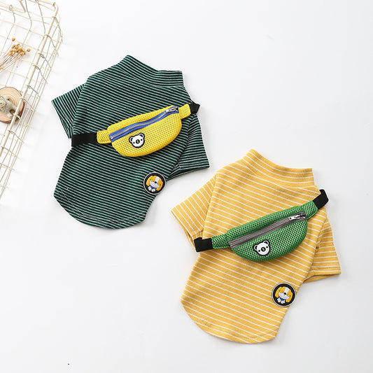 TeddyTrend Dog Shirt Overview: - Exquisite style loved by dogs - Good material, no damage to the skin - Professional design, fit the dog's body Specification: Material: Cotton Product category: Two-legged clothes style: Casual Applicable gender: General S