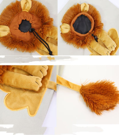 LionPaw Pet Carrier Overview: Features: With our lion design carrier, your little buddy can become a lovely lion and his/her head can be out of the bag to breathe fresh air. The circumference can be adjusted by buttons, and the maximum opening can be adju