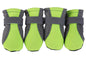 Waterproof Teddy Dog Shoes – Cute & Protective Footwear Overview: The upper part of the shoes is the fabric of the diving suit. This material makes the shoes more comfortable. The reflective double magic wand design prevents falls and is safer at night. T