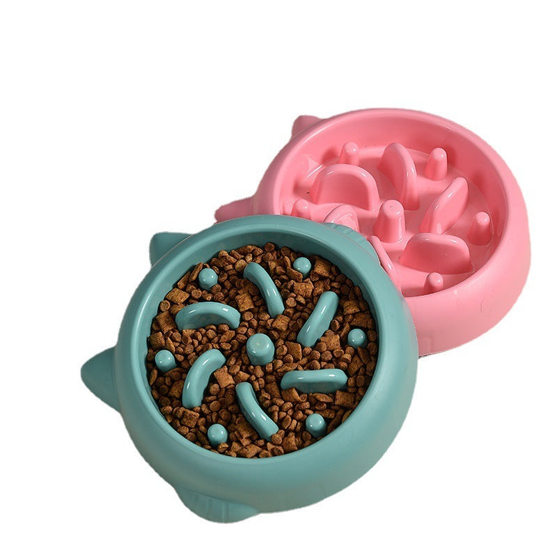 SlowPaw Feeding Bow Slow Feeder Dog Bowl – Anti-Gulping, Fun & Healthy Eating Transform mealtime into a safe and stimulating experience for your dog. Designed to promote slower, healthier eating habits, this slow feeder bowl helps prevent bloating, chokin