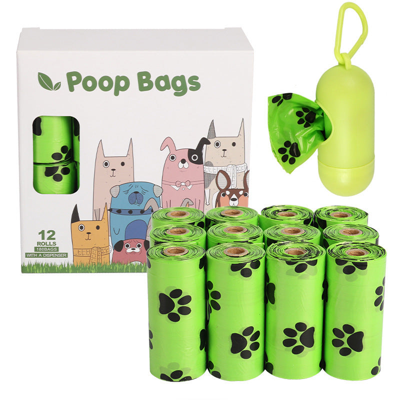WalkClean Poop Bags Product information: Style: Continuous roll Material: HDPE+EPI Specification: 23*33cm/ 15 pieces per roll Epi degradation: fission and degradation about 2 years after being discarded in the soil Material: EPI+HDPE Thickness: 0.01mm=1 w