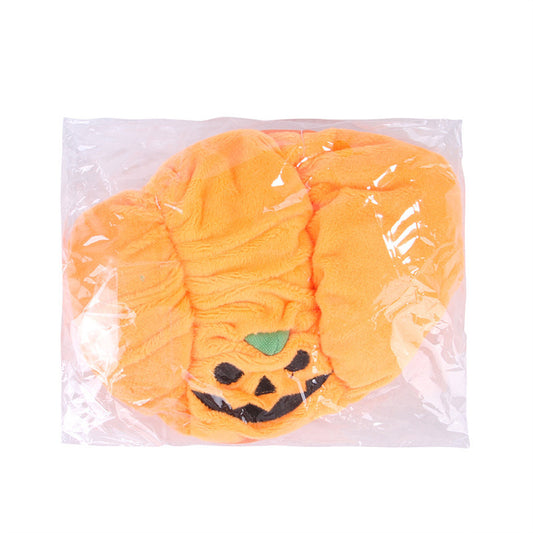 PawPumpkin Product information: Material: Polyester Suitable for the season: four seasons Color: pumpkin Size: Large size 42cm in length, small size 37cm in length Packing list: Dog hat x1 Pet Jackets