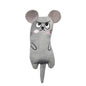 WhiskerPlush Product Information： Material: plush Product category: chew toys Color: orange, pink, gray, light blue, green, khaki Size: 5.5x16cm Package Contents： Cat toy X1 Chew Toys