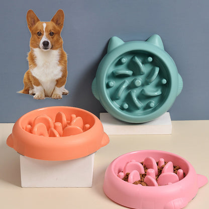 SlowPaw Feeding Bow Slow Feeder Dog Bowl – Anti-Gulping, Fun & Healthy Eating Transform mealtime into a safe and stimulating experience for your dog. Designed to promote slower, healthier eating habits, this slow feeder bowl helps prevent bloating, chokin