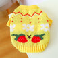Cute Pet Sweater – Hollow Knit with Bow for Small Dogs & Cats Overview: 1. Winter Essential: This dog sweater is made of warm and comfortable knitted fabric, brings the warmth to your pet, no longer afraid of cold. 2. Popular Pattern: Designed with lattic