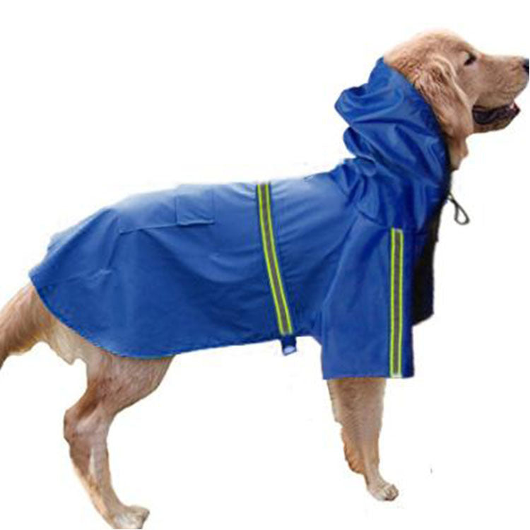 StormTail™ Large Dog Rain Jacket Material: PU Product Category: Raincoat Style: Europe and America Size Bust Neck circumference Back length S 34 cm 24 cm 25 cm M 41 cm 28 cm 30 cm L 47 cm 30 cm 35 cm XL 56 cm 36 cm 40 cm 2XL 62 cm 44 cm 45 cm 3XL 74 cm 48