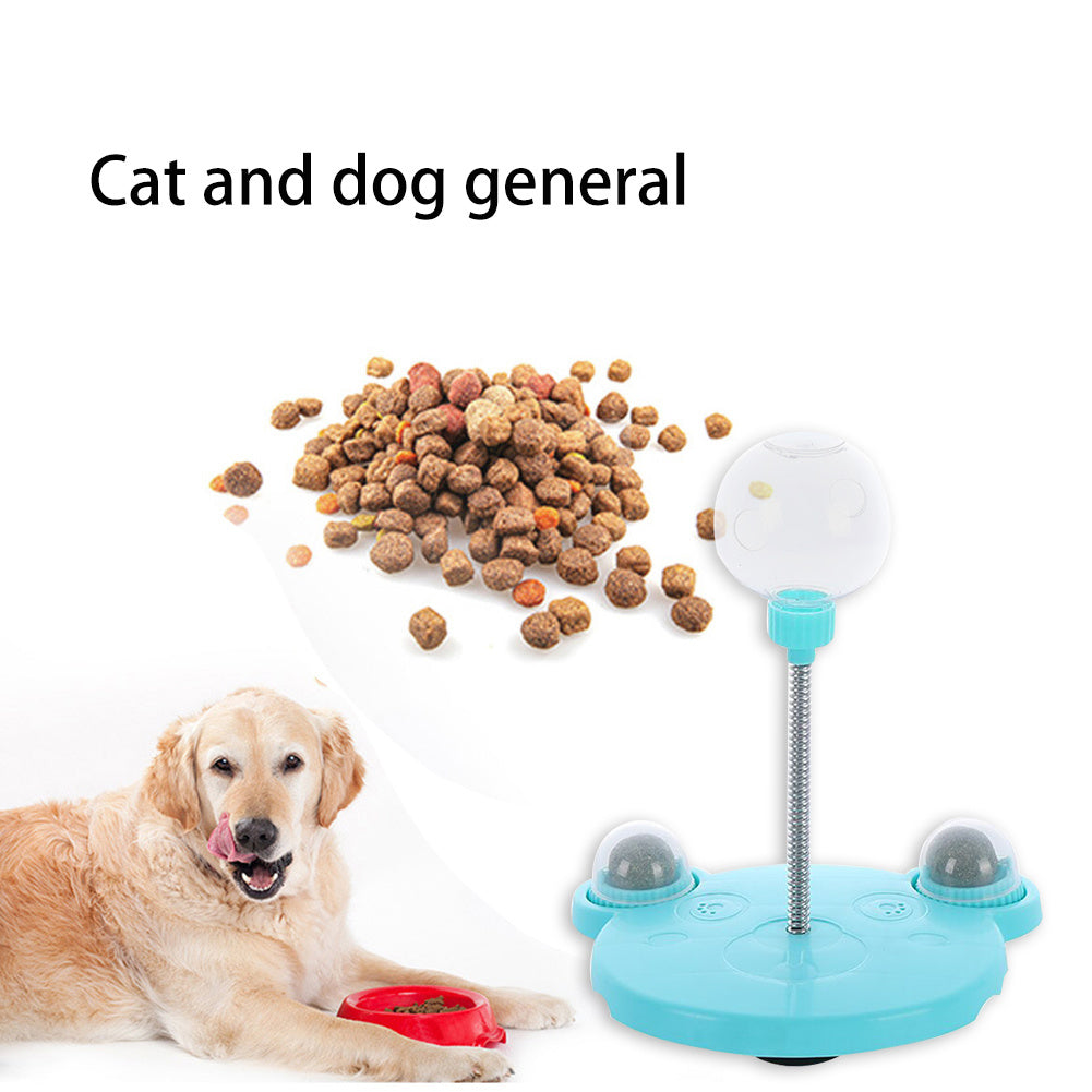 IQTreat Pet Toy Overview: 1. The bottom is upgraded with a solid suction cup, which is non-slip and stable, and will not slip. The bottom adopts a suction cup for firm adsorption, which can be adsorbed on smooth floor tiles. The product is more stable and