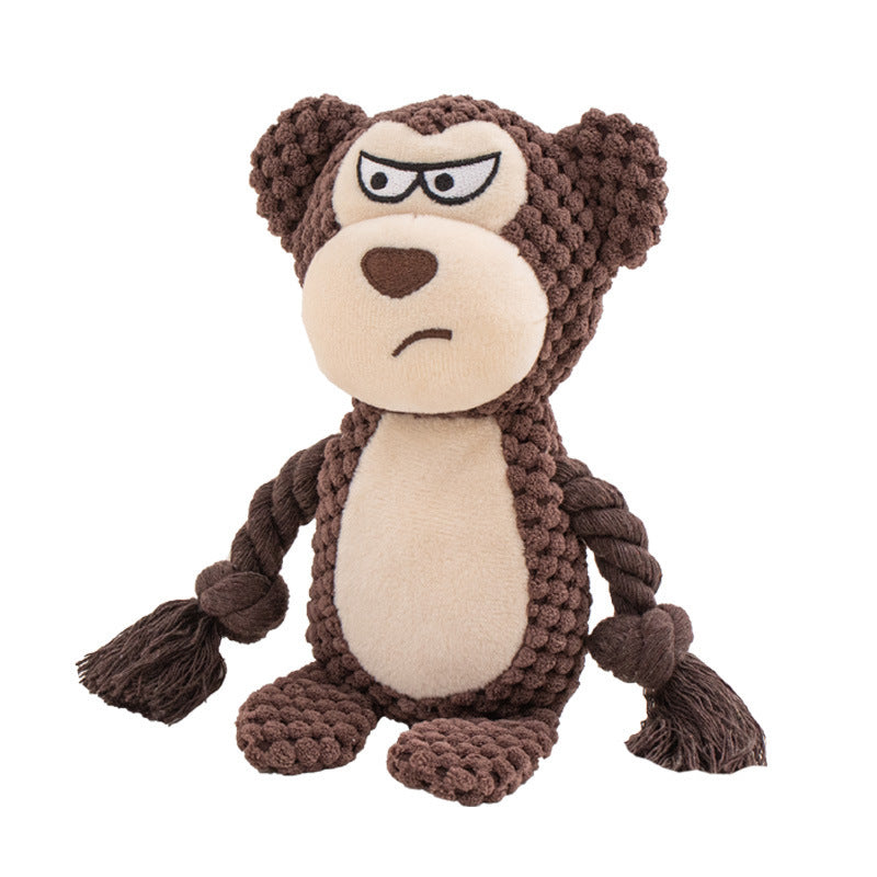 Plush Rope Tug Toy – Squeaky & Fun Training for Dogs Overview: 100% brand new and high quality. It's a good gift for your pet. hours of fun for you and your dog. Product Information: Color: hippo Material: Plush Category: Pet Toys Packing List: Plush toy