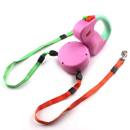 TwinTrek Overview 1.Packing: sucking plastic and self-sealing bag 2.Accessories: the basic accessories are cab been buckle 3.Usage: this product allows you to freely control your dog's free activity space while you control your pet dog. You can enjoy the