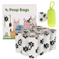 WalkClean Poop Bags Product information: Style: Continuous roll Material: HDPE+EPI Specification: 23*33cm/ 15 pieces per roll Epi degradation: fission and degradation about 2 years after being discarded in the soil Material: EPI+HDPE Thickness: 0.01mm=1 w
