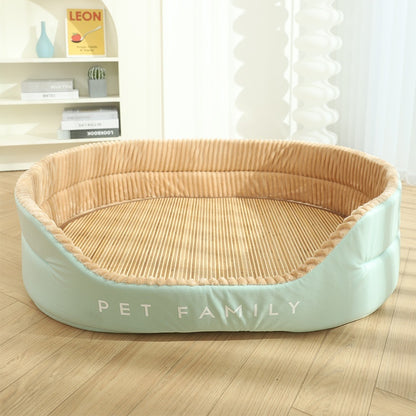 AllSeasonNest™ – Year-Round Comfort Dog Kennel Ensure your pet stays comfortable no matter the season with the AllSeasonNest™ Four Seasons Universal Kennel – specially designed for year-round use and summer coolness. Summer Breeze Design: Breathable mater