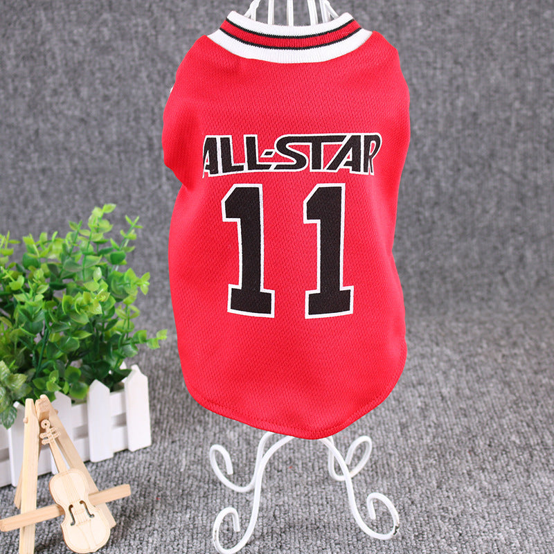 World Cup Dog Vest – Lightweight Summer Pet Jersey Material: Cotton Product Category: T-shirt style: Casual Applicable gender: general Color: black, red Size: S, M, L, XL, XXL 1. Asian sizes are 1 to 2 sizes smaller than European and American people. Choo