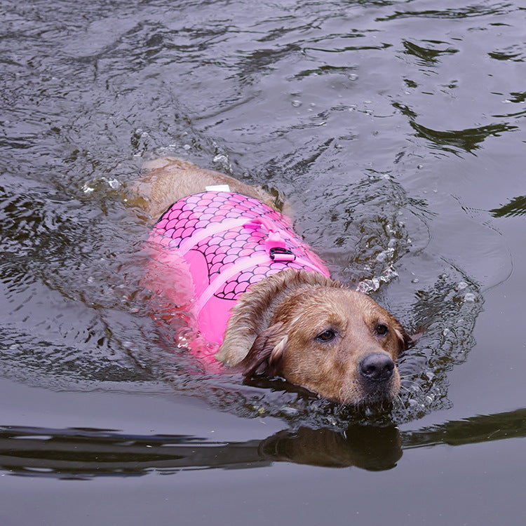 AquaPaw Safety Vest Material: Polyester Product category vest Applicable gender Color Rose Red, Silver Grey Size XS, S, M, L Pet Safety Vests
