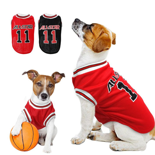 World Cup Dog Vest – Lightweight Summer Pet Jersey Material: Cotton Product Category: T-shirt style: Casual Applicable gender: general Color: black, red Size: S, M, L, XL, XXL 1. Asian sizes are 1 to 2 sizes smaller than European and American people. Choo