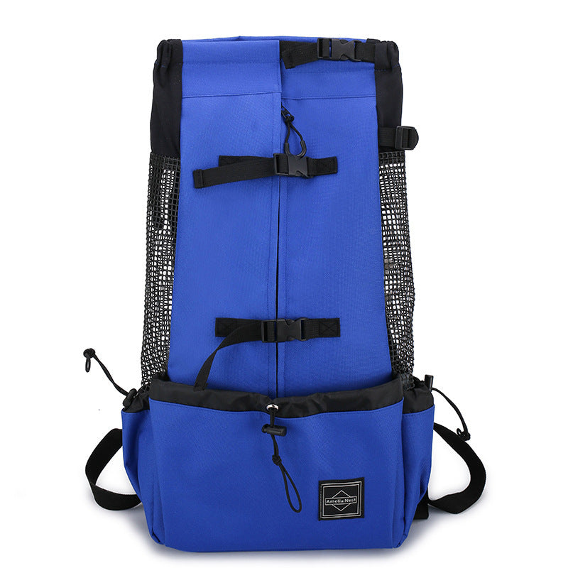 PawPack Travel Backpack Material: Polyester Capacity: 80 pattern: plain Hardness: Medium Whether the source of patent: No Specifications: red: color, blue, gray, black Color: S, M, L, XL Soft-Sided Carriers