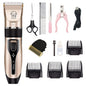 ProTrim™ – Professional Pet Hair Clipper for Dogs & Cats Overview: 1. The blade is sharp and not jammed, durable and non-heating 2. Long-lasting battery life and more durable 3. Ceramic cutter head, strong and low shock without catching hair, rechargeable