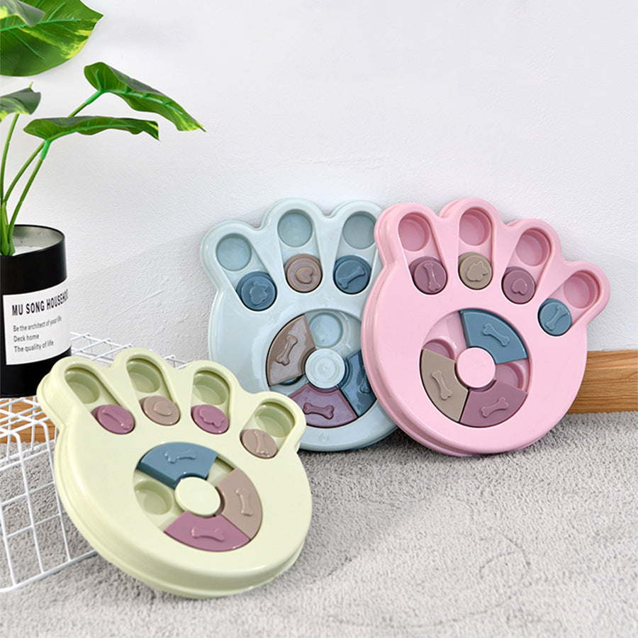 BrainPaw Puzzle Feeder Overview: - Made of safe and non-toxic quality material, it's wear-resistant, resistant to bite, not easy to age. - The pet puzzle feeder toy is easy to clean and durable. - It can slow down feeding to prevent overeating and help to
