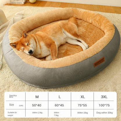 WarmiePaws™ Cozy Bed Product Details: Material: Cotton Product Category: Bed Specifications: M [size 50*40cm] (recommended for pets within 5 catties), L [size 60*45cm] (recommended for pets within 15 catties), XL [size 75*55cm] (recommended for pets withi