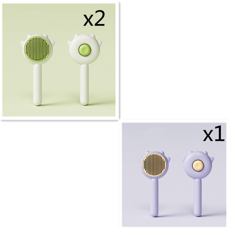 FurEase – Massage & Deshedding Comb for Cats & Dogs Make grooming a bonding moment with the FurEase™ Massage & Hair Removal Comb – the perfect 2-in-1 solution for gentle brushing and effective shedding control. Removes Loose Hair: Effectively captures and