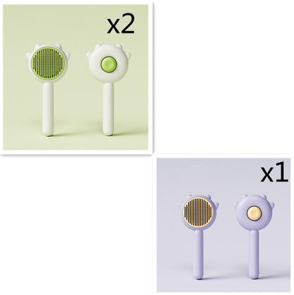 FurEase – Massage & Deshedding Comb for Cats & Dogs Make grooming a bonding moment with the FurEase™ Massage & Hair Removal Comb – the perfect 2-in-1 solution for gentle brushing and effective shedding control. Removes Loose Hair: Effectively captures and