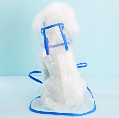 TinyDrip™ Dog Raincoat Product information: Name ：Raincoat Material ：Plastic Size: Packing list: Raincoat * 1 Product Image: Pet Rain Coats