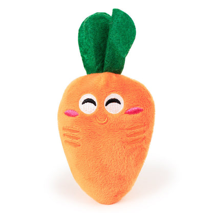 CarrotSniff – Plush Chew & Snuffle Toy for Dogs Overview: 1. Comfortable Fabric: The exterior is made of high-quality crystal cotton soft fabric, and every interior part is fully filled. High resilience, cotton not easy to fall out of it, not afraid of sq