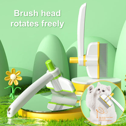 FurMagic Self-Cleaning Pet Comb Overview: 1. Ease of use: The Kitty comb is designed with ease of use in mind and is suitable for all pet owners. Whether you are a novice or an experienced pet owner, you can easily master how to use it. 2. Efficient hair