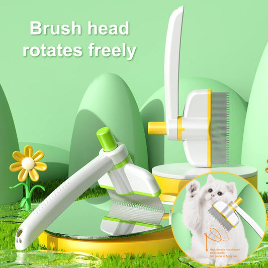 FurMagic Self-Cleaning Pet Comb Overview: 1. Ease of use: The Kitty comb is designed with ease of use in mind and is suitable for all pet owners. Whether you are a novice or an experienced pet owner, you can easily master how to use it. 2. Efficient hair
