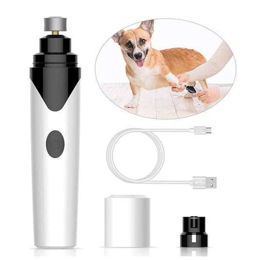 NailWhirl™ Electric Pet Trimmer Overview: Low Vibration and Low Noise - This Pet Nail Grinder is equipped with a super mute motor but powerful. It gently removes thin layers of the nail with low noise and low vibration, so that sensitive pets will be happ