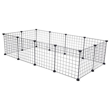 PawGrid Iron Fence Set Introductions: Do you need a universal Pet Playpen? If so, you can have a try of our Pet Playpen, Small Animal Cage Indoor Portable Metal Wire Yard Fence for Small Animals, Guinea Pigs, Rabbits Kennel Crate Fence Tent. This Pet Play