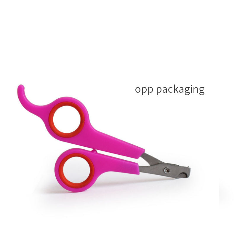 ClipPaws Safety Nail Scissors Overview: Brand new, high quality, low price! Sharp blade specially designed for pets Plastic handle, easy to grasp Product information: Material: durable stainless steel blade, plastic handle Size: 12cm*6cm Weight: 36.00g Pa