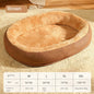 WarmiePaws™ Cozy Bed Product Details: Material: Cotton Product Category: Bed Specifications: M [size 50*40cm] (recommended for pets within 5 catties), L [size 60*45cm] (recommended for pets within 15 catties), XL [size 75*55cm] (recommended for pets withi