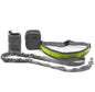 GoPaws [product name]: dog running traction set four-piece [product color]: gray black green red [product material]: nylon [product specifications]: length 144cm, waist circumference: 78-110cm [Product Description]: This is a retractable and adjustable sp