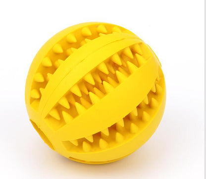 FreshRoll™ – Scented Rubber Feeding Ball for Pets Overview: - Molar teeth are bite-resistant and not easy to break - Safe material, safe and non-toxic - Leakage design to increase interest Specification: Material: non-toxic rubber Color: multicolor Applic