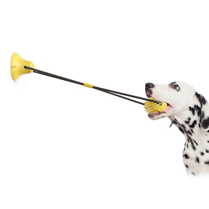 CornChew Molar Stick – Tough & Tasty Dog Toy Product information: Material: plastic Weight: 120g Dimensions: 111x56mm Specifications: Corn molar stick Type: Dog toy Corn simulation model dog toothbrush, newly designed pet molar channel, can have a better