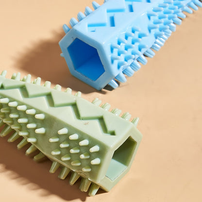 Dentabite™ – Chew Toy for Clean & Healthy Teeth Overview: 1、High-quality Materials: Using TPR material, safe and innocuous. The tough rubber has enough bite resistance, good elasticity, and is not easy to damage the dog's teeth. 2、Teeth Cleaning: The serr