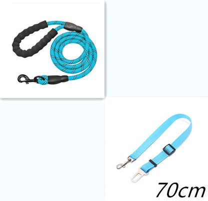 PacePup Overview: - Foam handle, experience walking dog easily - Sewing with herringbone car encryption needle, more robust and safe to walk the dog - Encrypted imitation nylon reflective anti-skid handle - Electrophoresis black hooks are made of zinc all
