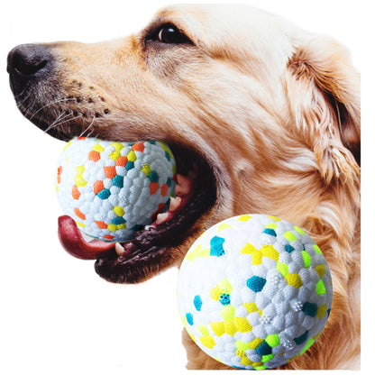 ChompClean – Molar Chew Ball for Dogs Durable TPU Dog Ball – Tough, Safe, and Great for Playtime Fun Give your pet hours of healthy, engaging fun with this heavy-duty TPU Dog Ball, designed to handle energetic chewers and boost interactive play. Whether i