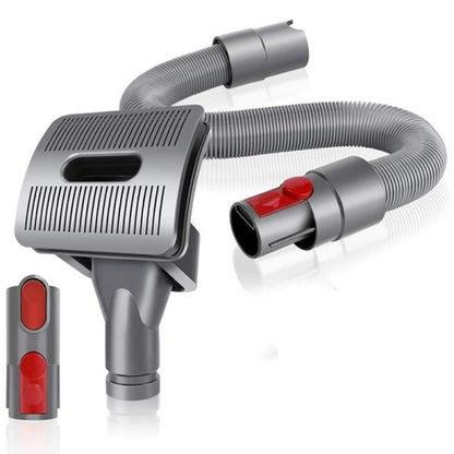 PetVac™ – Universal Vacuum Pet Brush Attachment Set Product information: Color: Pet brushing suit 1 sets, 1 switch lock-red, 1 switch lock-Gray Material: Plastic Set1:Pet brush Set and Red switch lock Packing list: Pet brush*1 Adaptor*1 Hose*1/Switch lock