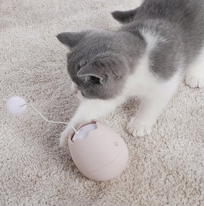 PurrPlay™ – Hilarious Toy for Curious Cats material: plastic Product Category: Knot Toys Weight: 0.195kg Product material: ABS, cotton ball Product size: 7 * 7 * 9cm Applicable object: cat Product features: cat playing *Precautions. 1.The product does not