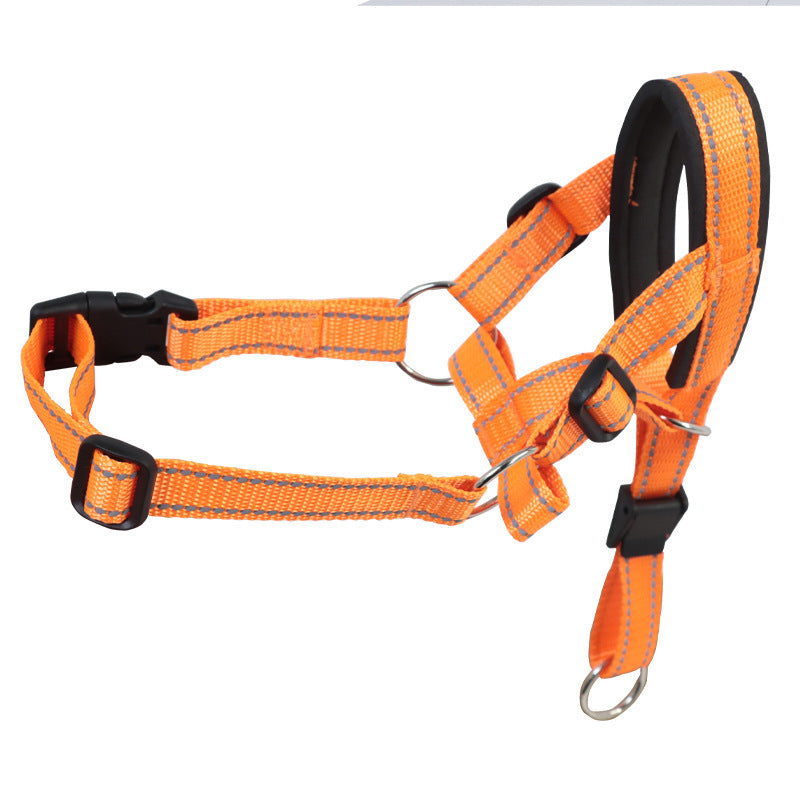 EasyFit Dog Muzzle Product information: Product Category: Dog muzzle Material: Nylon Colors: Red, blue, orange Specification: S,M,L,XL Use: Binding dog mouth bite disorderly barking Weight: 90g Packing list: 1* Dog muzzle Product Image: Pet Muzzles