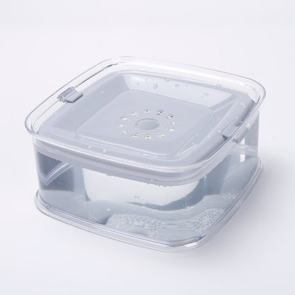 AquaPaw Stable Drinker Product information: Material: plastic Complete set of automatic feeding: yes Color: sky blue, green, gray Size: 19×18×8cm Packing list: Dog drinking bowl*1 Pet Bowls, Feeders & Waterers