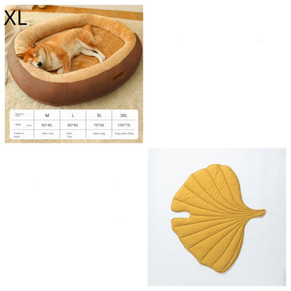 WarmiePaws™ Cozy Bed Product Details: Material: Cotton Product Category: Bed Specifications: M [size 50*40cm] (recommended for pets within 5 catties), L [size 60*45cm] (recommended for pets within 15 catties), XL [size 75*55cm] (recommended for pets withi
